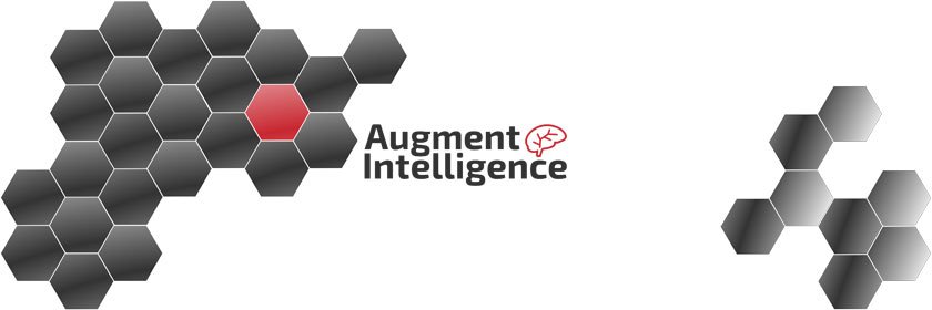 Making of Augment Intelligence Branding, header draft -- Mervi Emilia